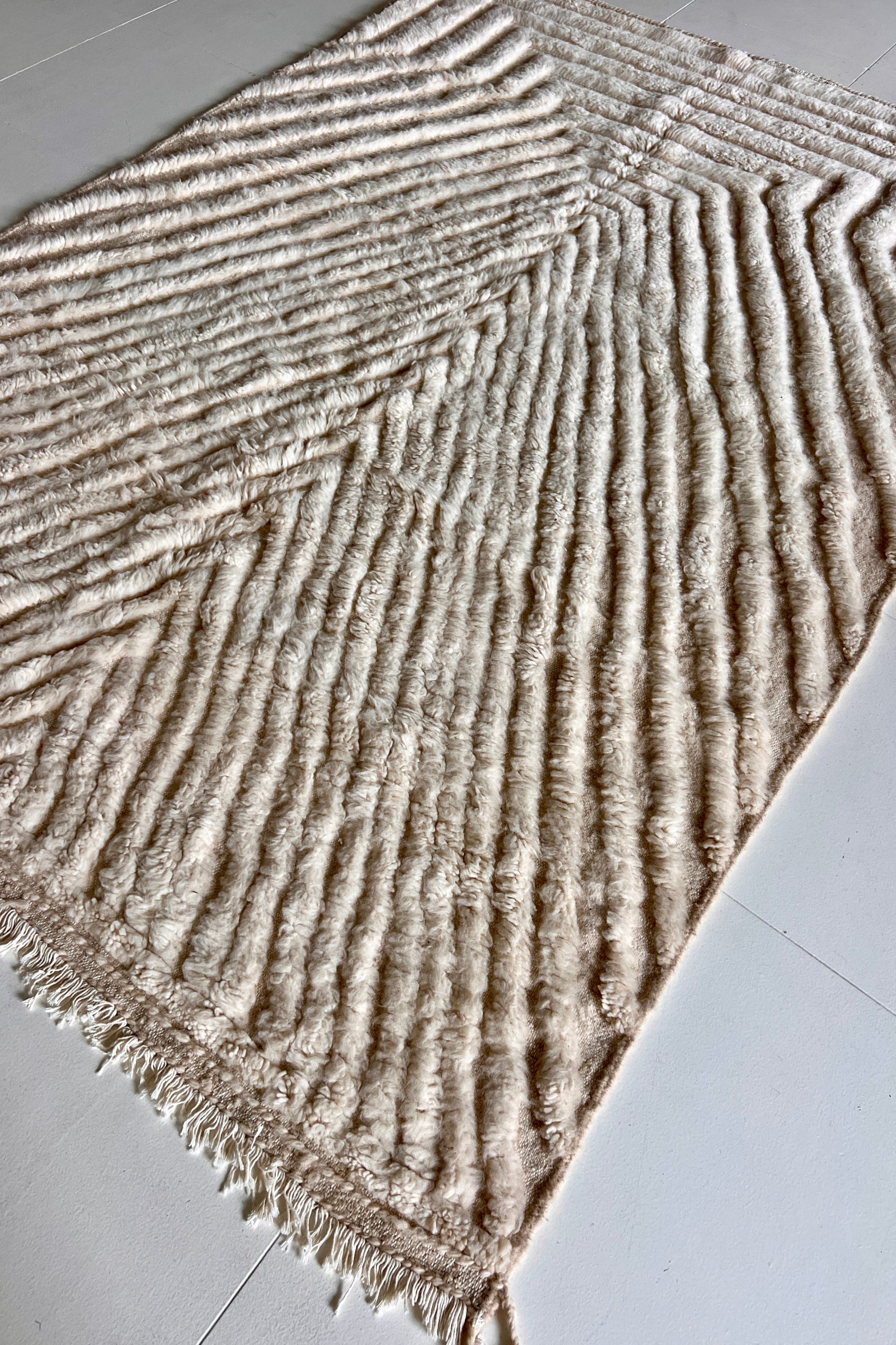 District Loom Modern Beni Ouarain Area Rug Alisma