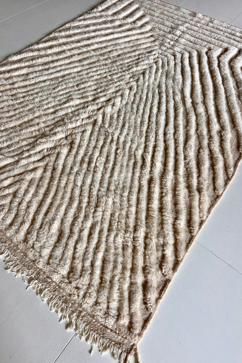 District Loom Modern Beni Ouarain Area Rug Alisma