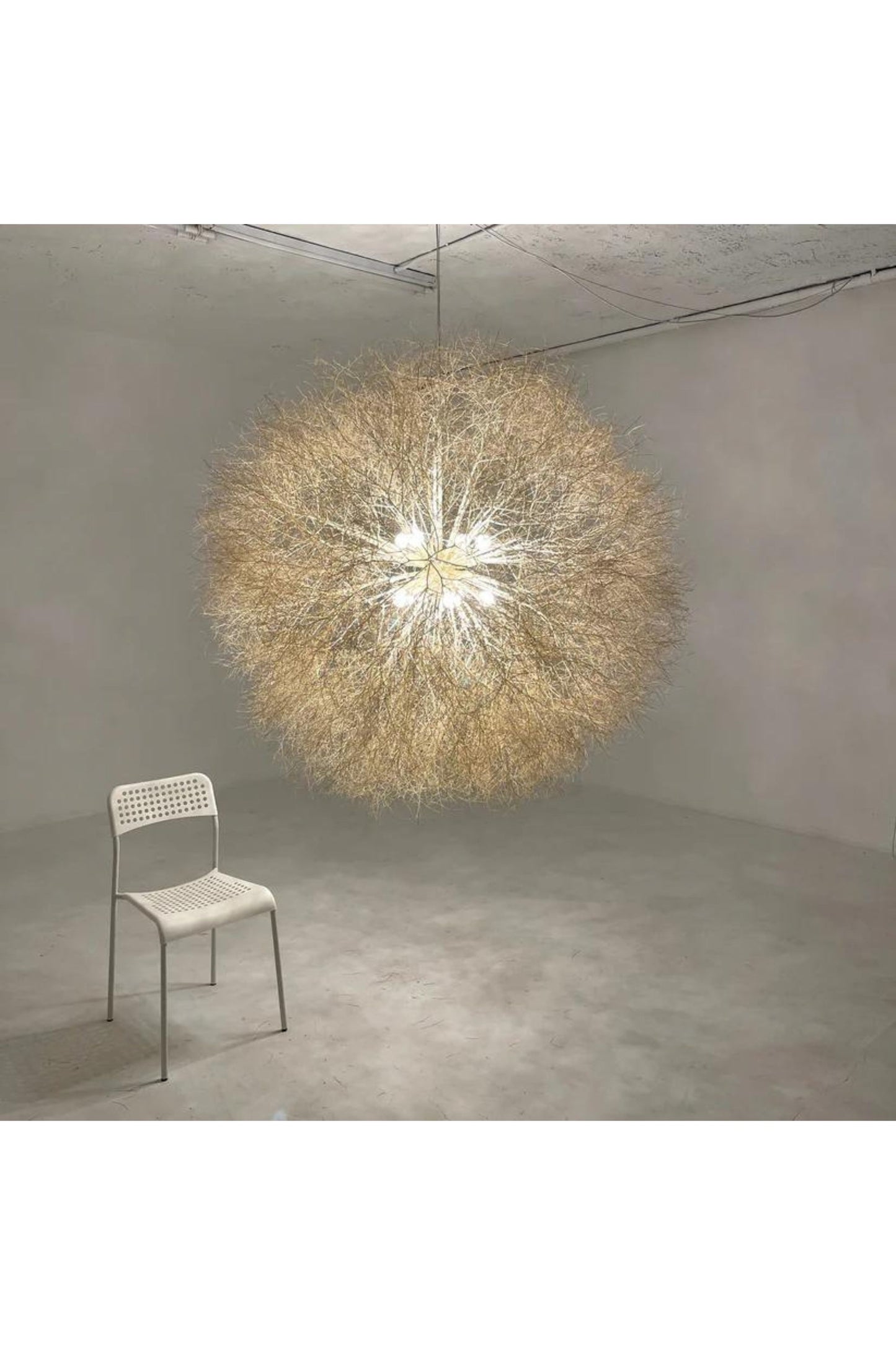 Owen Mortensen Tumbleweed Pendant 8 bulb x District Loom