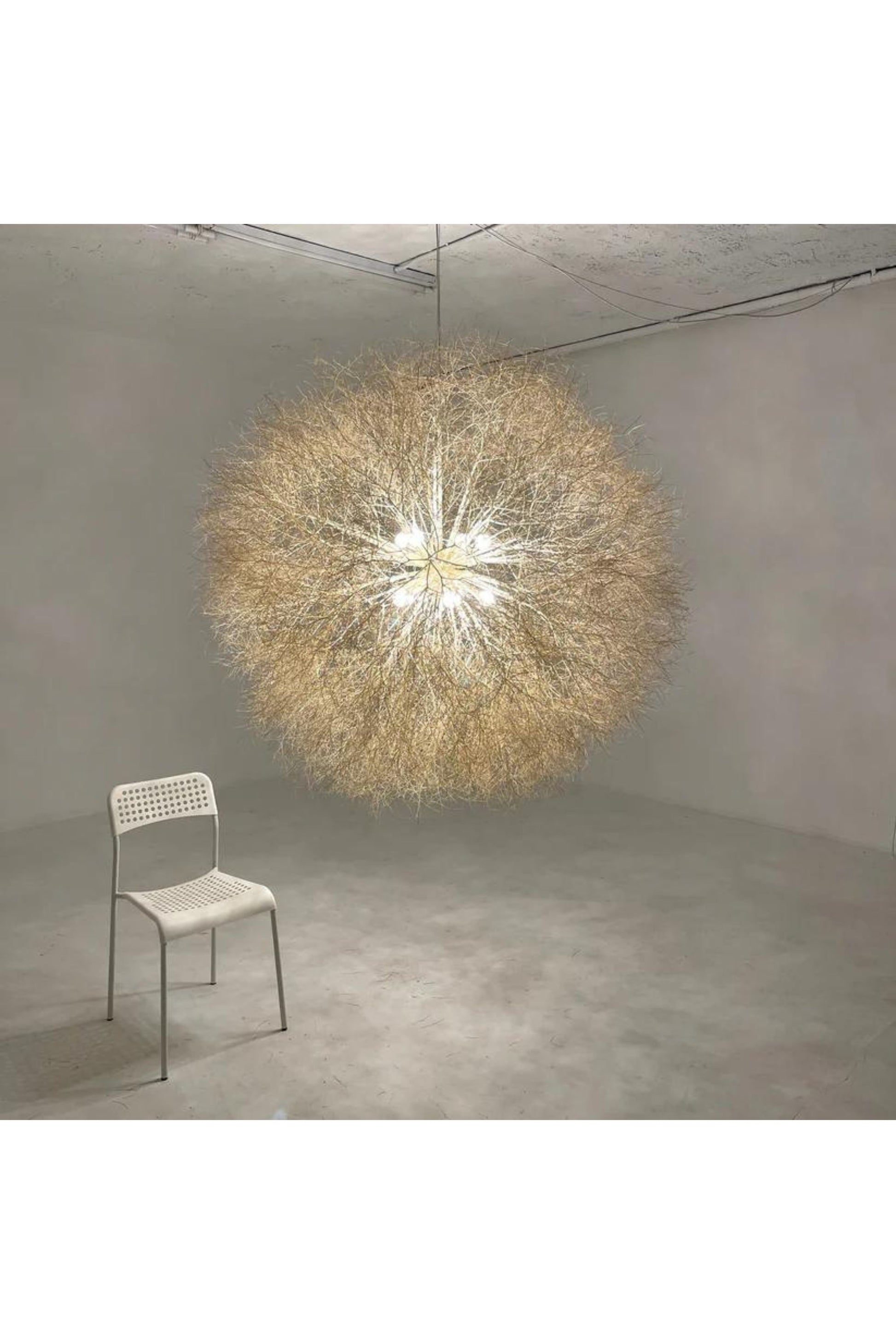 Owen Mortensen Tumbleweed Pendant 8 bulb x District Loom