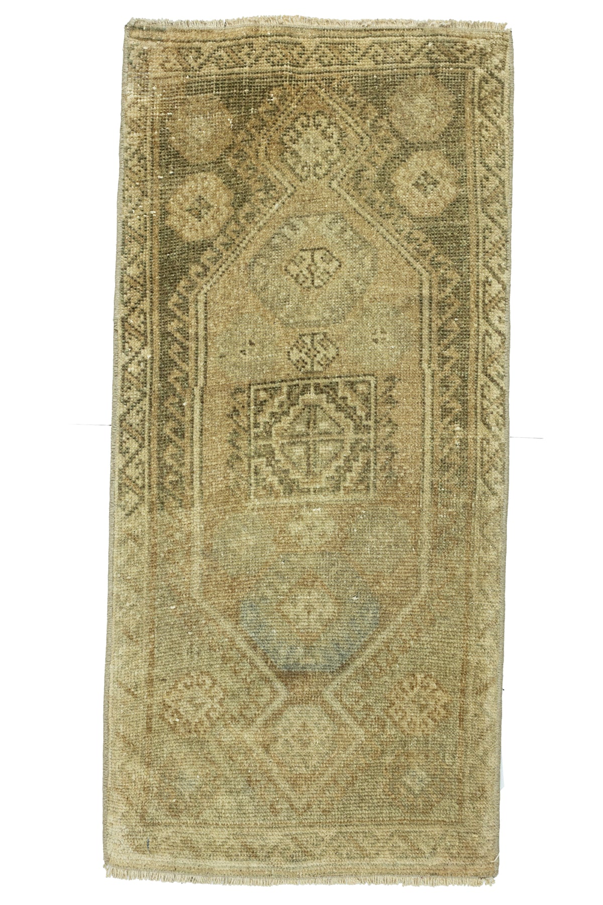 Vintage Turkish Mini Rug No. 810