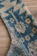 Vintage Persian carpet handmade Christmas stocking 35