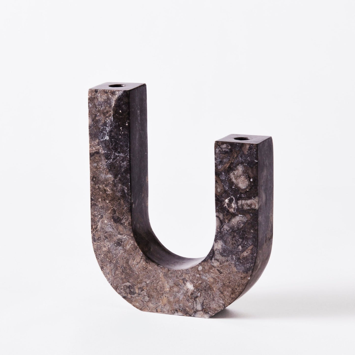 Arco Candle Holder Grey