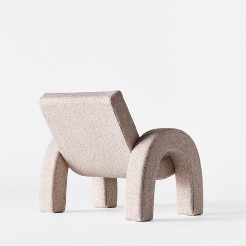 Arco Lounge Chair Boucle Natural
