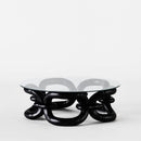 Bamboo Bracelet Sofa Table Black