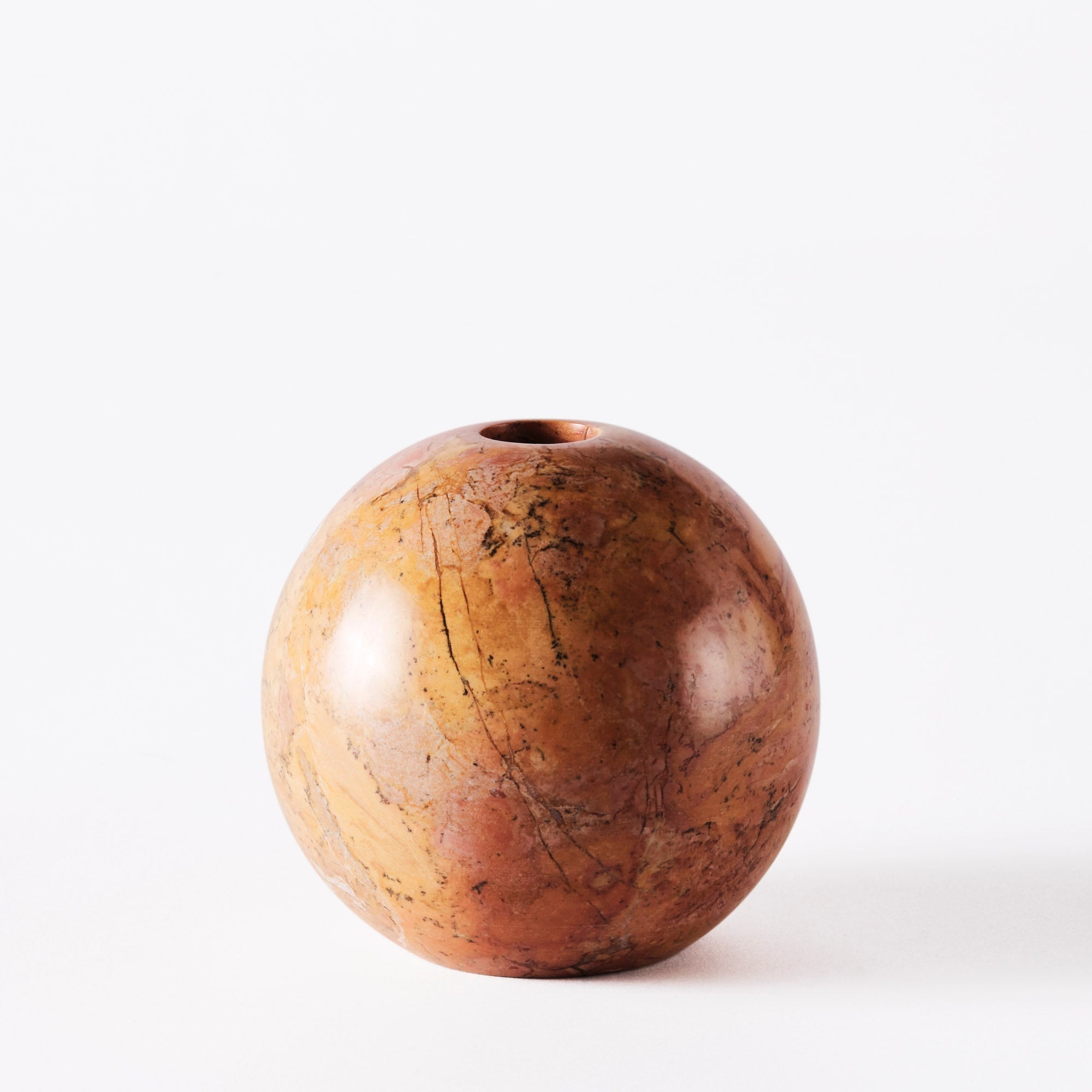 Sphere Candle Holder 10 Red