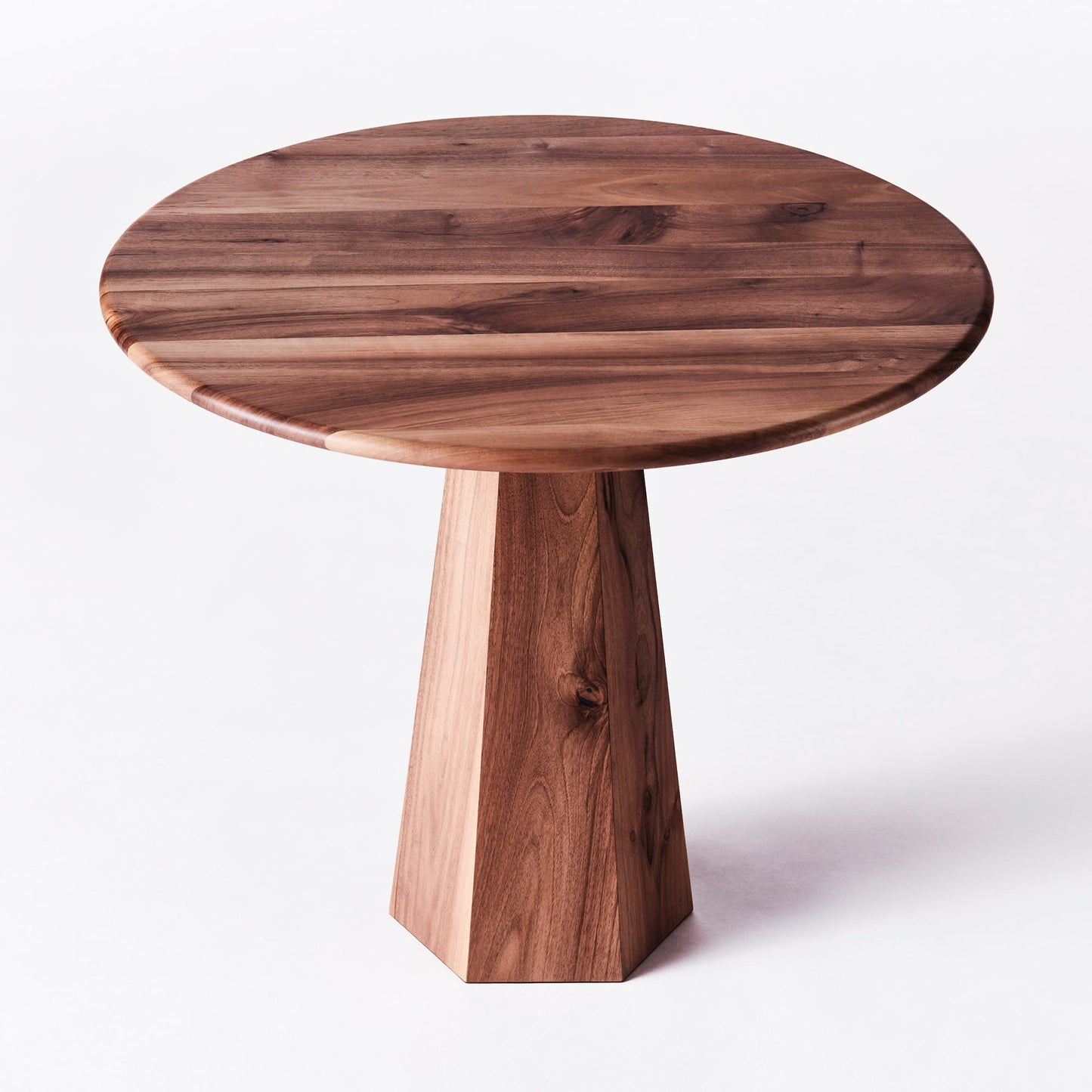 District Loom X Dusty Deco Hexagon Dining Table Walnut