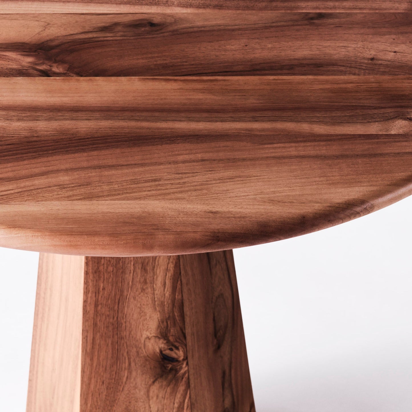District Loom X Dusty Deco Hexagon Dining Table Walnut