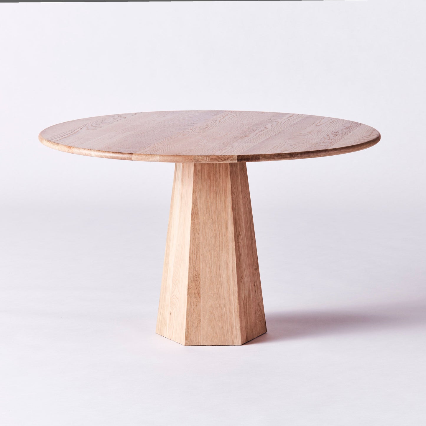 District Loom X Dusty Deco Hexagon Dining Table Oak