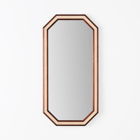 Rattan Mirror Large