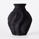 Swirl Vase Black Large