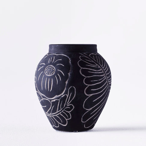 Frida Vase Small Black