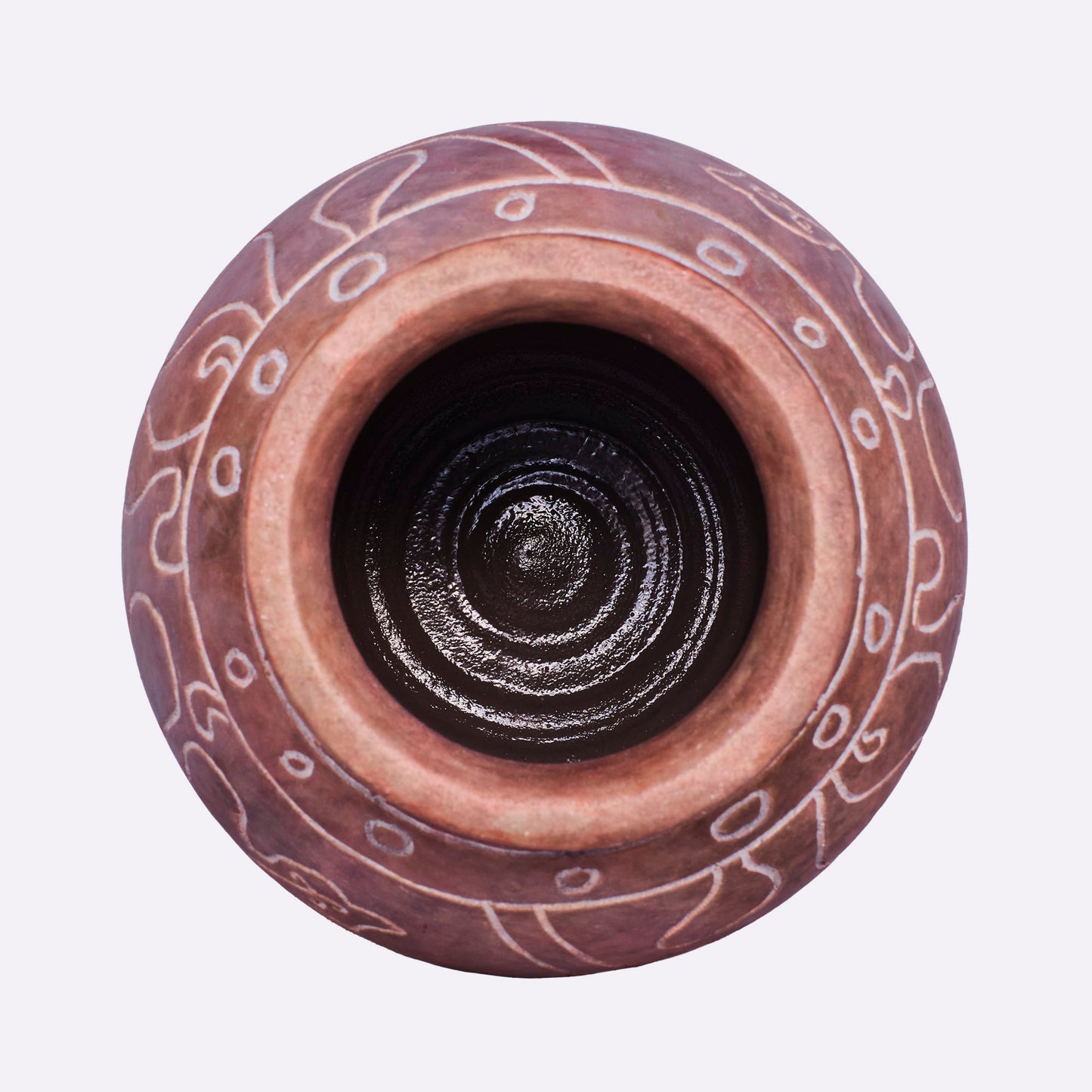 Frida Vase Tall Brown