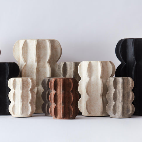 Arcissimo Vase Brown Small