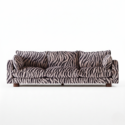 Miles Sofa Zebra