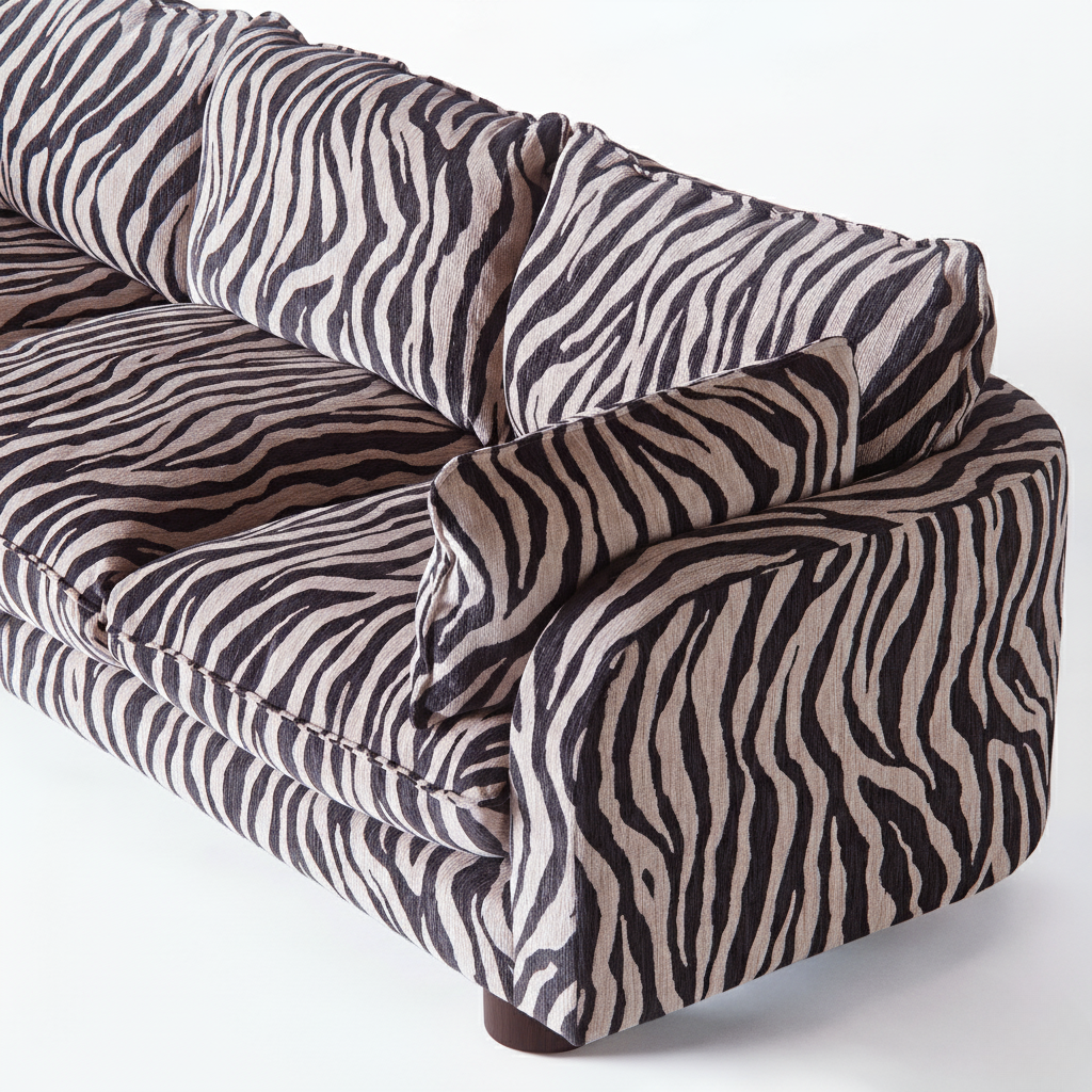 Miles Sofa Zebra