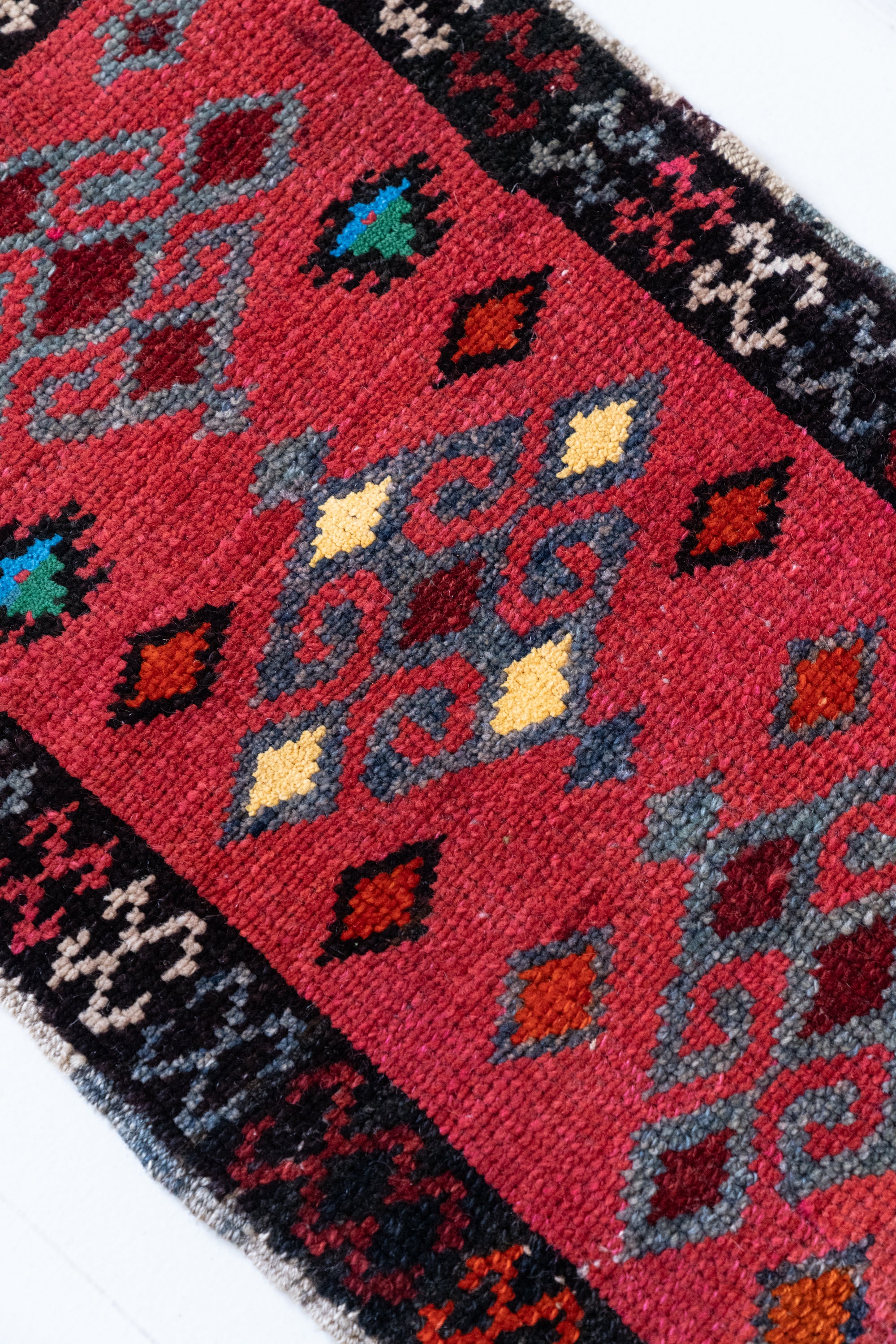 District Loom Vintage Turkish Mini Rug No. 731
