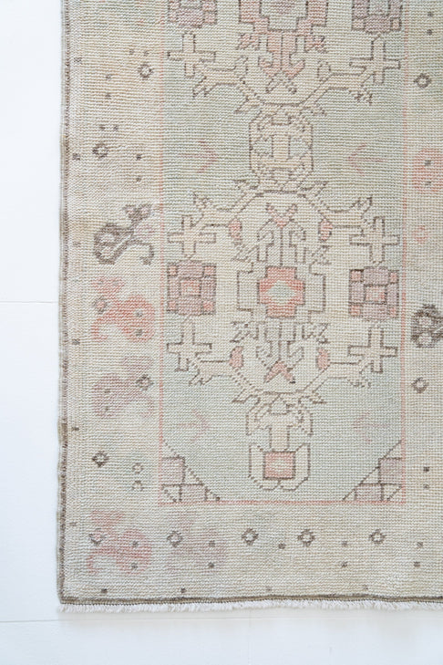 District Loom Vintage Turkish Anatolian Runner Rug No. 349 for Anthropologie