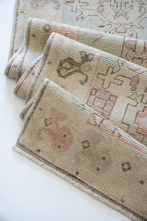 District Loom Vintage Turkish Anatolian Runner Rug No. 349 for Anthropologie