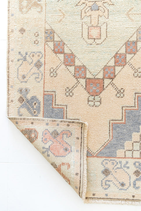 District Loom Vintage Turkish Anatolian Runner Rug No. 350 for Anthropologie