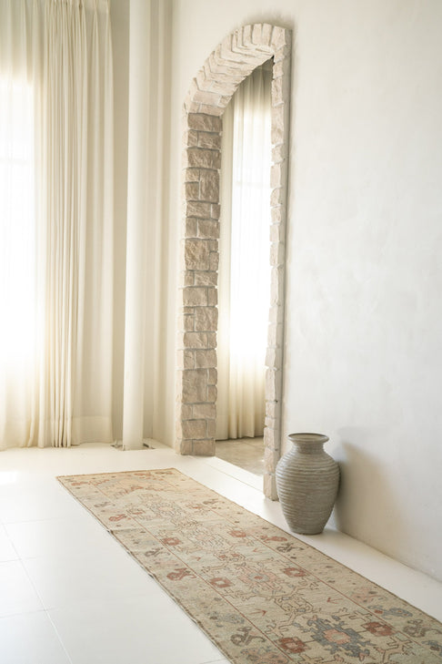 District Loom Vintage Turkish Anatolian Runner Rug No. 350 for Anthropologie