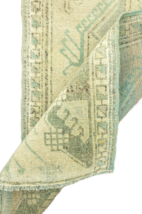 District Loom Vintage Turkish Mini Rug No. 662 for Anthropologie