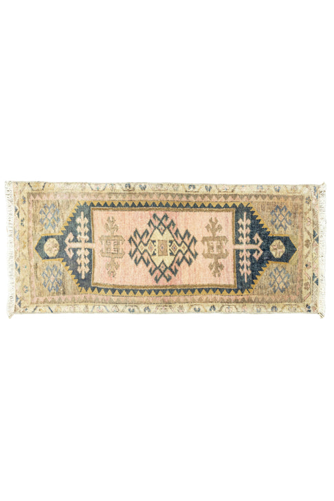 District Loom Vintage Turkish Mini Rug No. 667 for Anthropologie