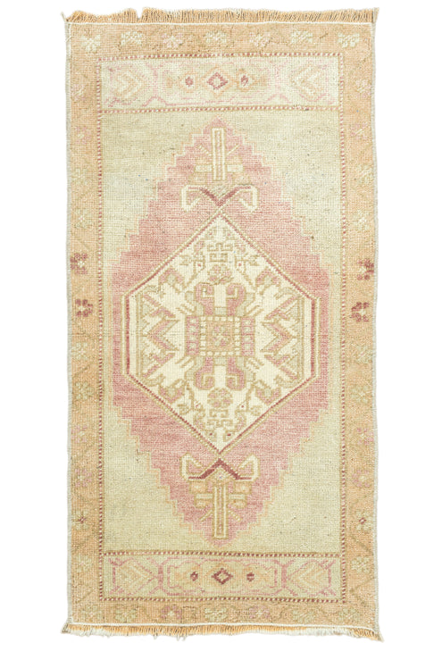 District Loom Vintage Turkish Mini Rug No. 699 for Anthropologie