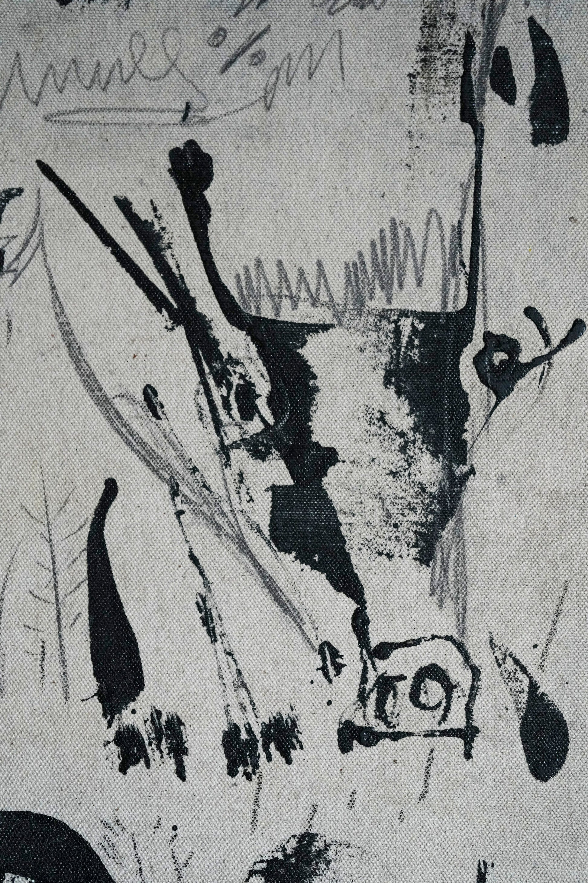 Kader Boly original work 'Ancient People' at District LoomKader Boly original work 'Ancient People' at District Loom\