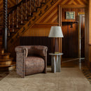 V Side Table Albanian Grey