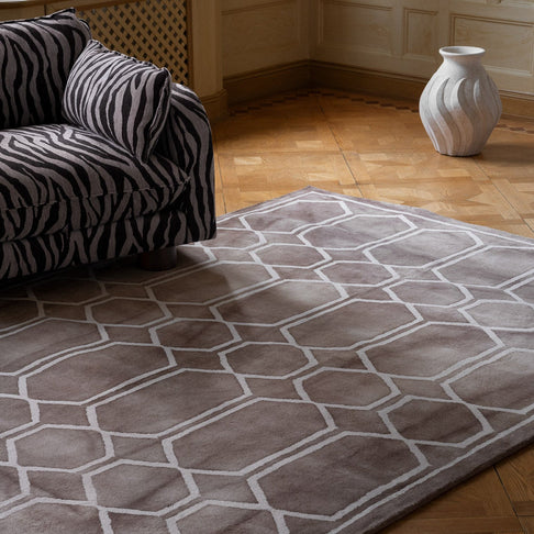 District Loom X Dusty Deco Tie Dye Beige Rug