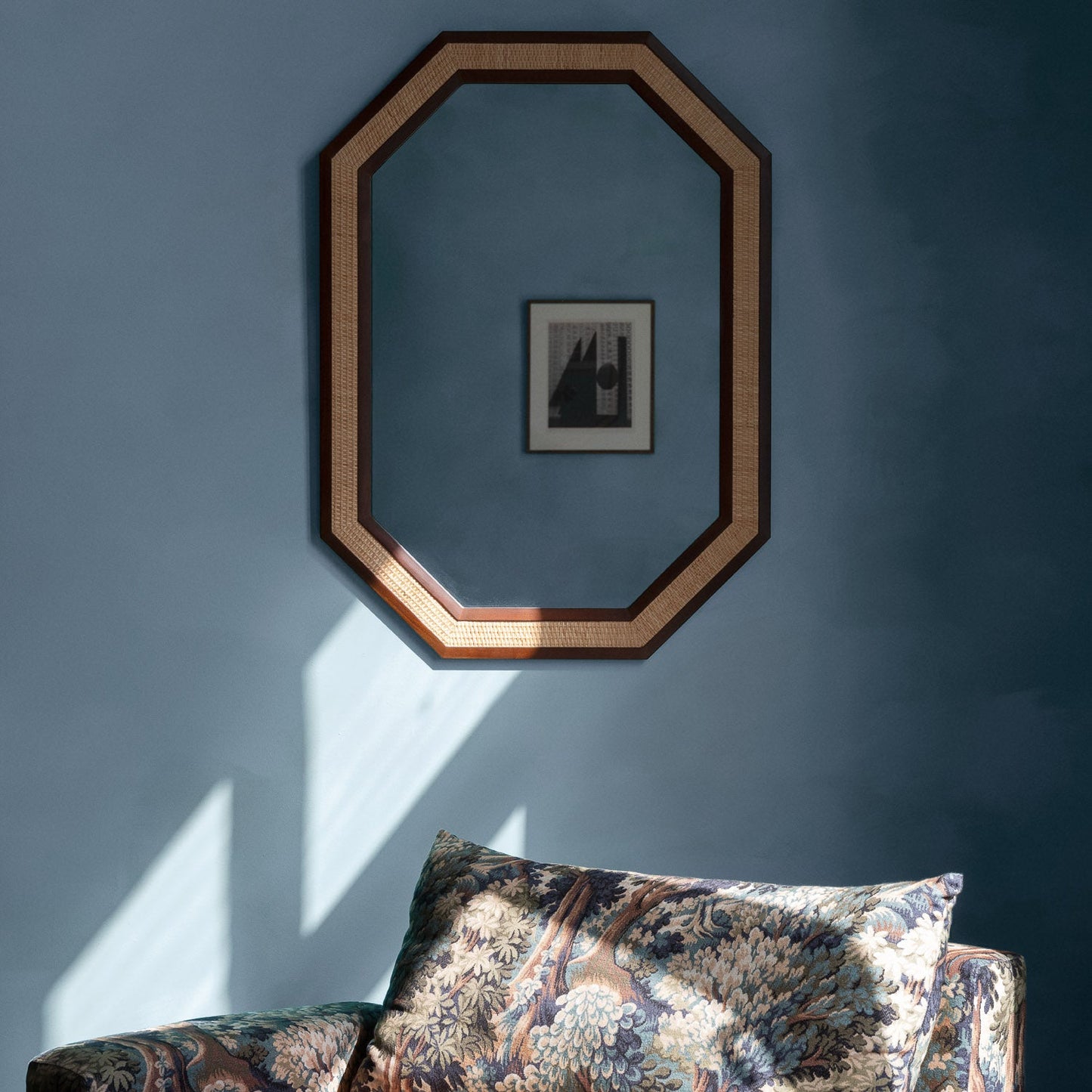 Rattan Mirror Small