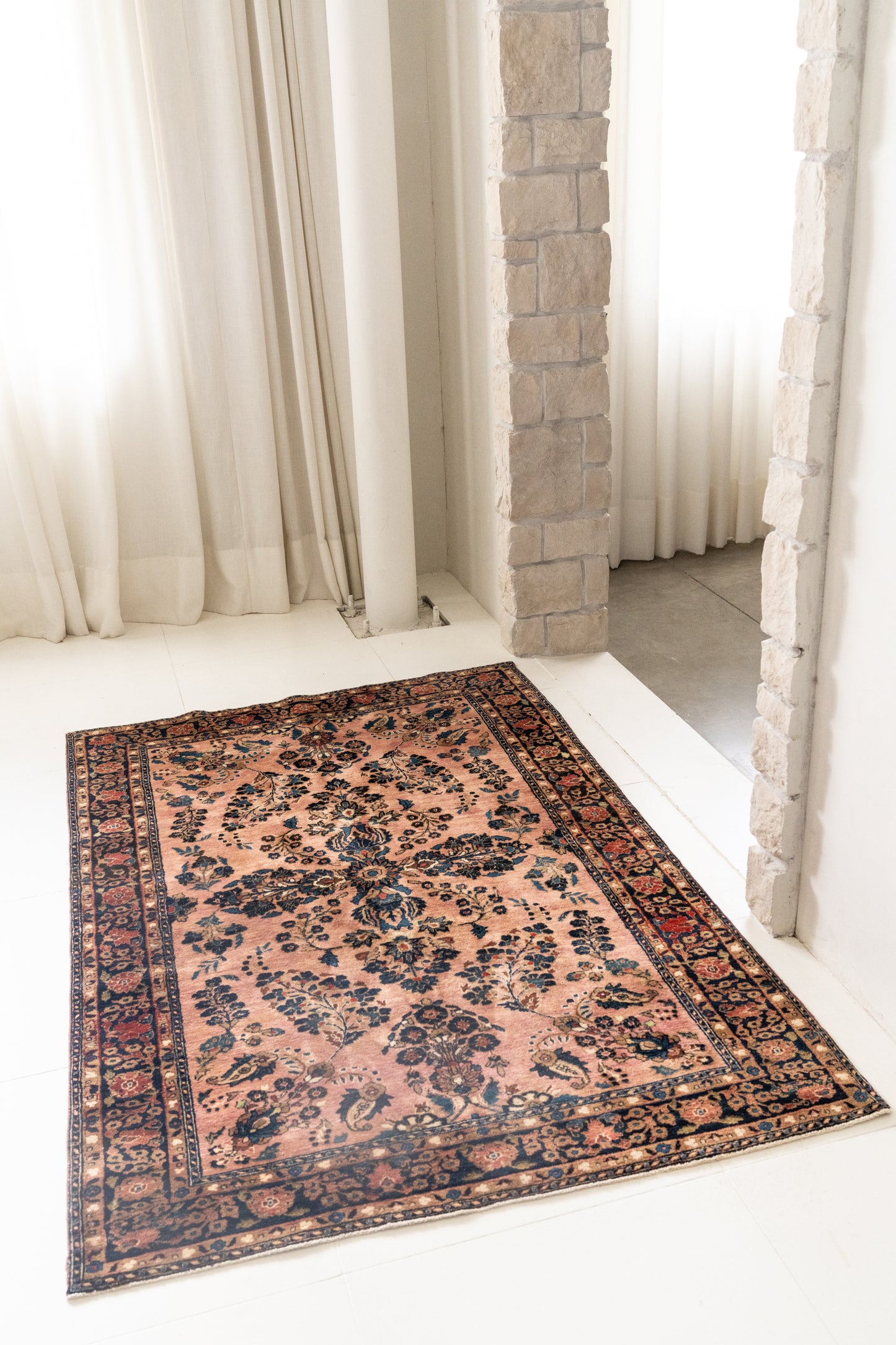 District-Loom-Antique-Sarouk-Scatter-Rug-Rosebud