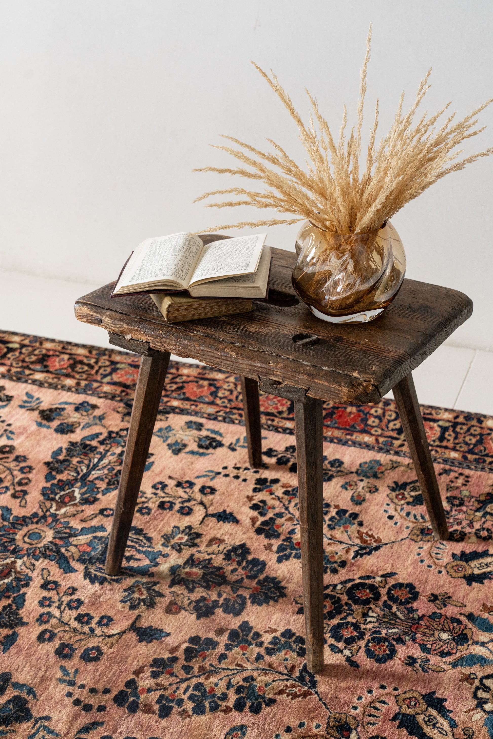 District-Loom-Antique-Sarouk-Scatter-Rug-Rosebud