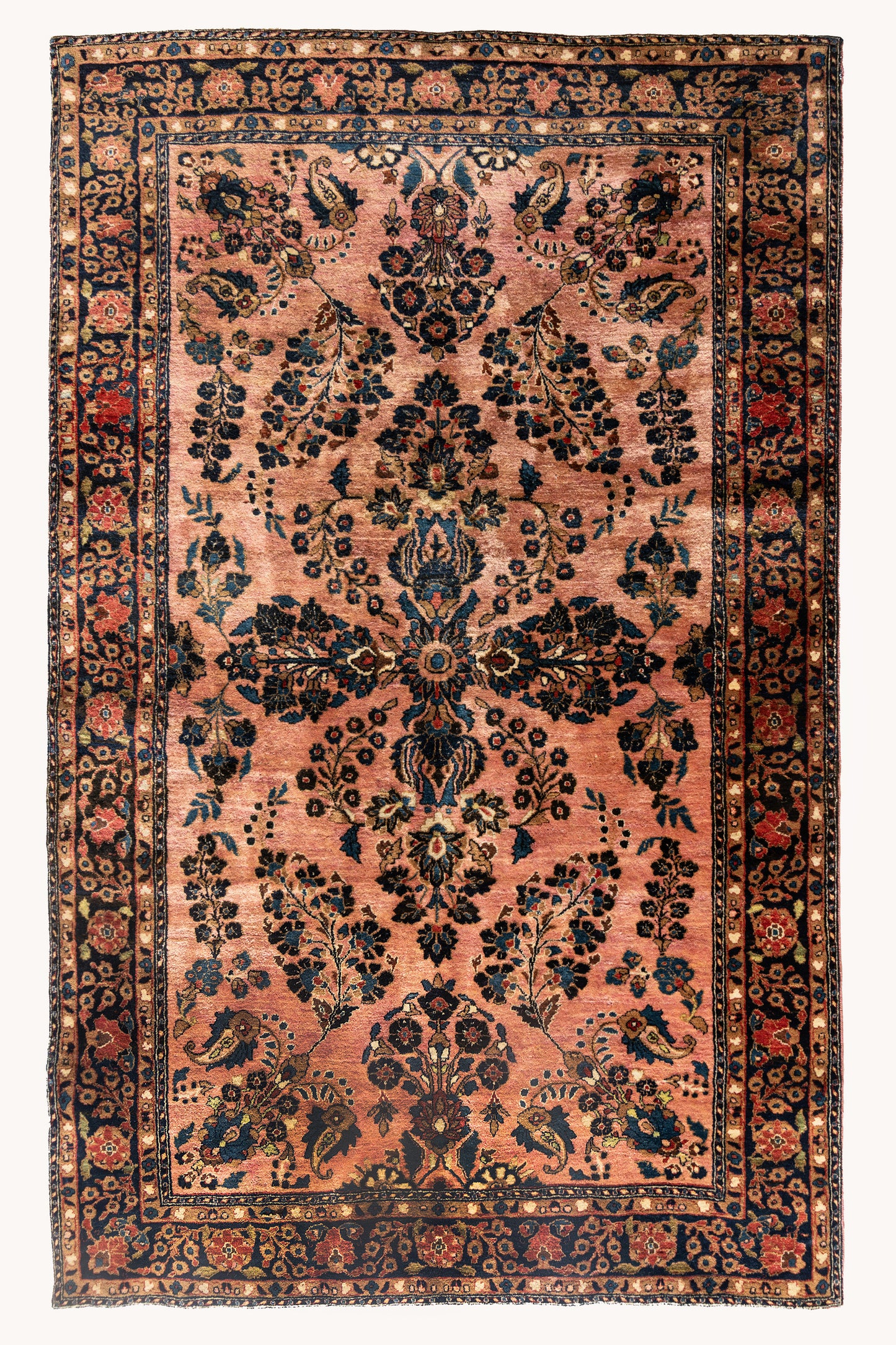 District-Loom-Antique-Sarouk-Scatter-Rug-Rosebud