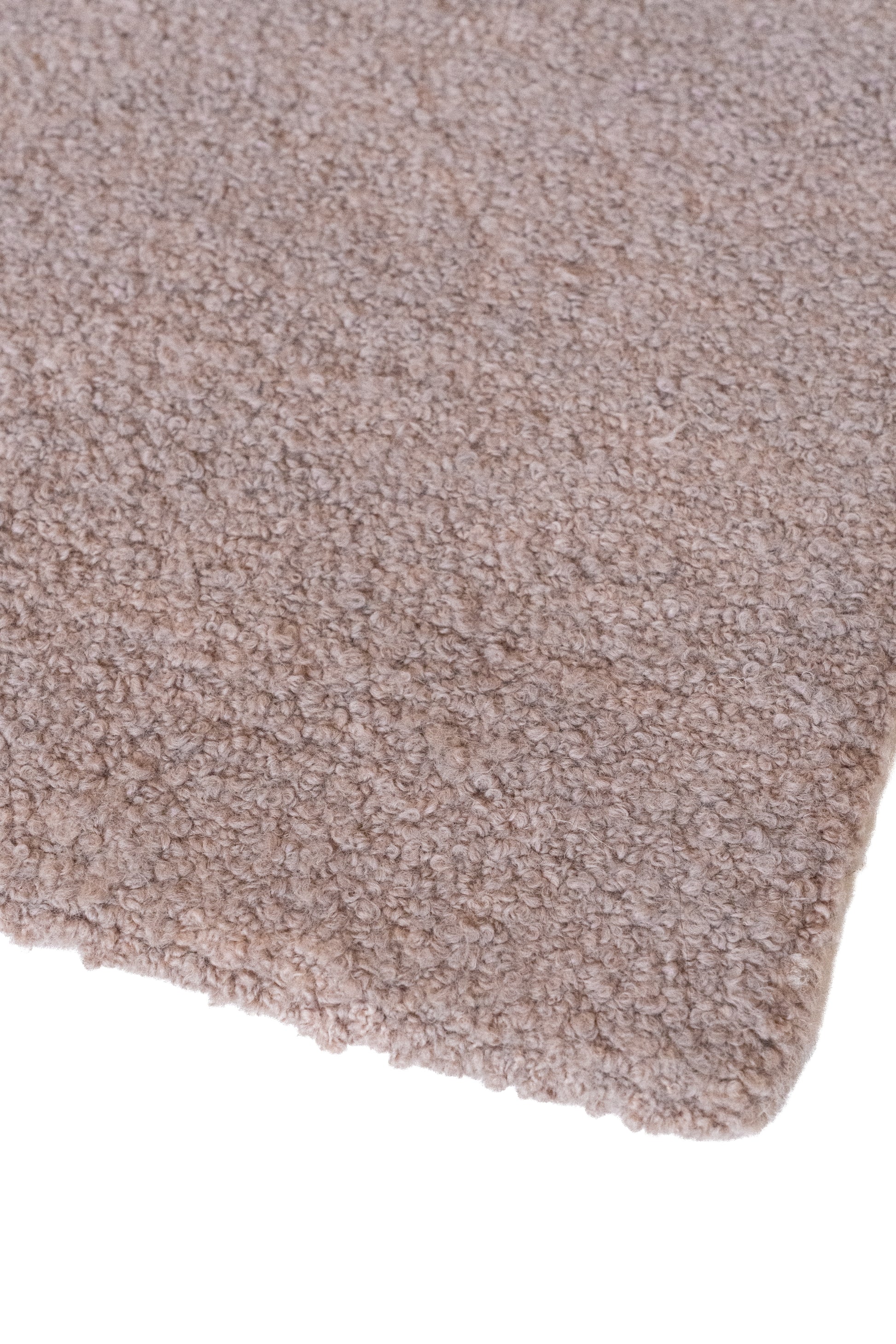 Rose :: District-Loom-Boucle-Collection-Rose-Detail-Corner