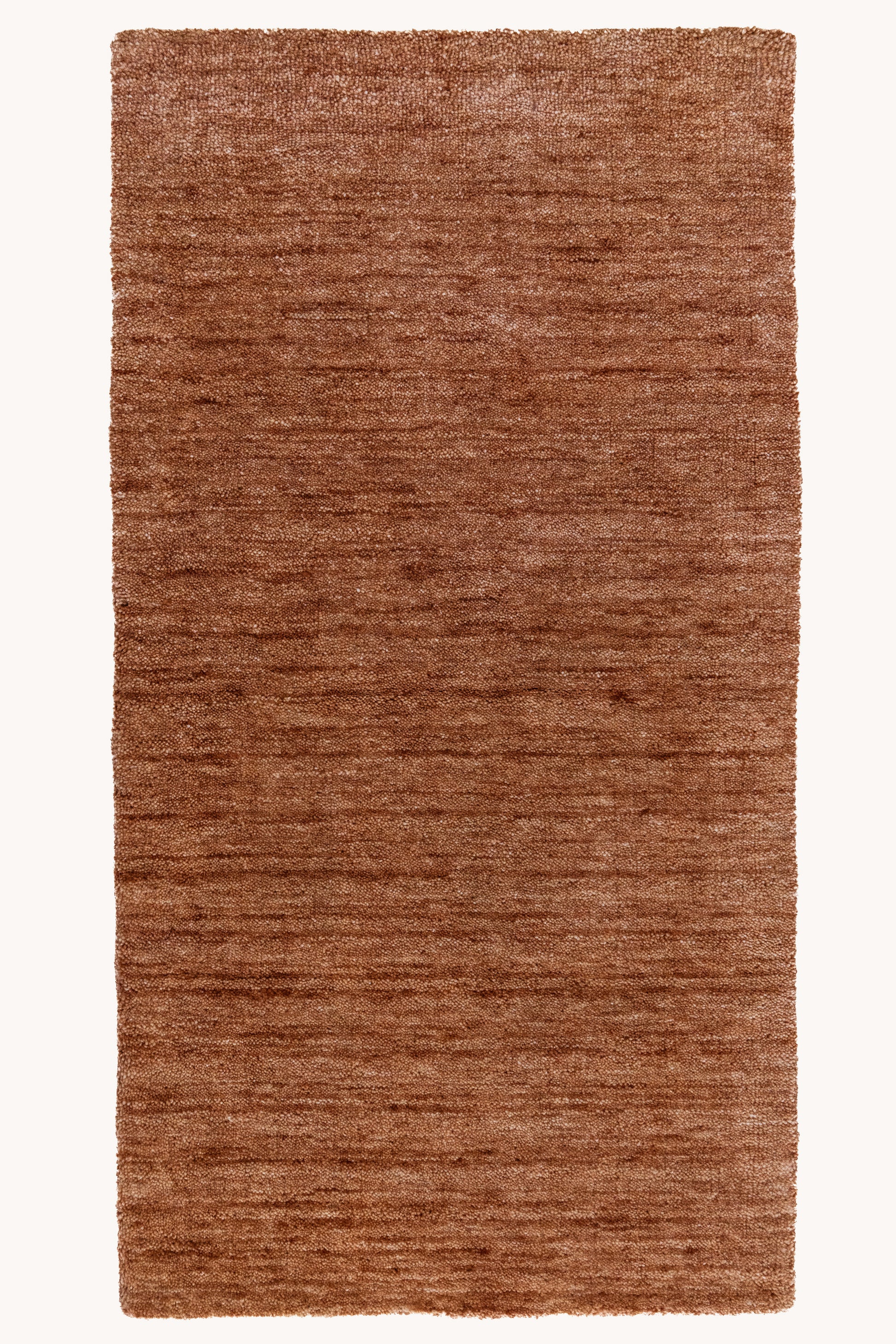 Linear-Rust :: District-Loom-Gabbeh-Collection-Cinnamon