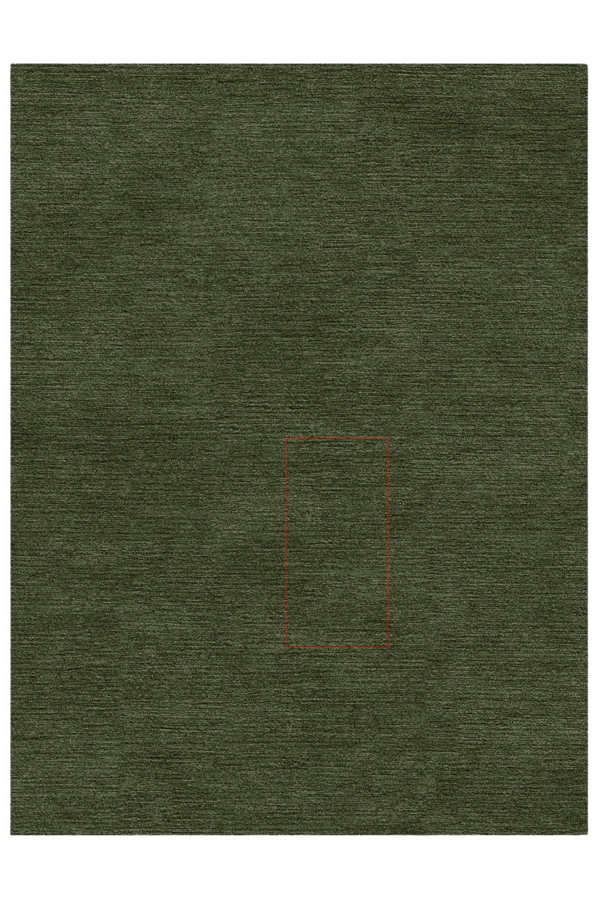 Linear-Rust :: District-Loom-Gabbeh-Collection-Moss-CAD