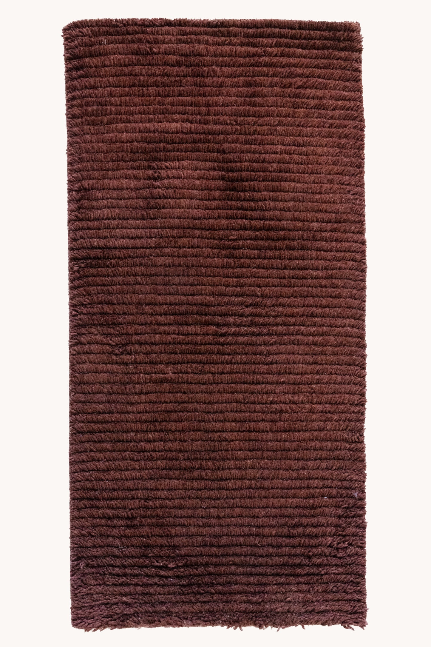 Linear-Rust :: District-Loom-Linear-Collection-Custom-Rug-Rust