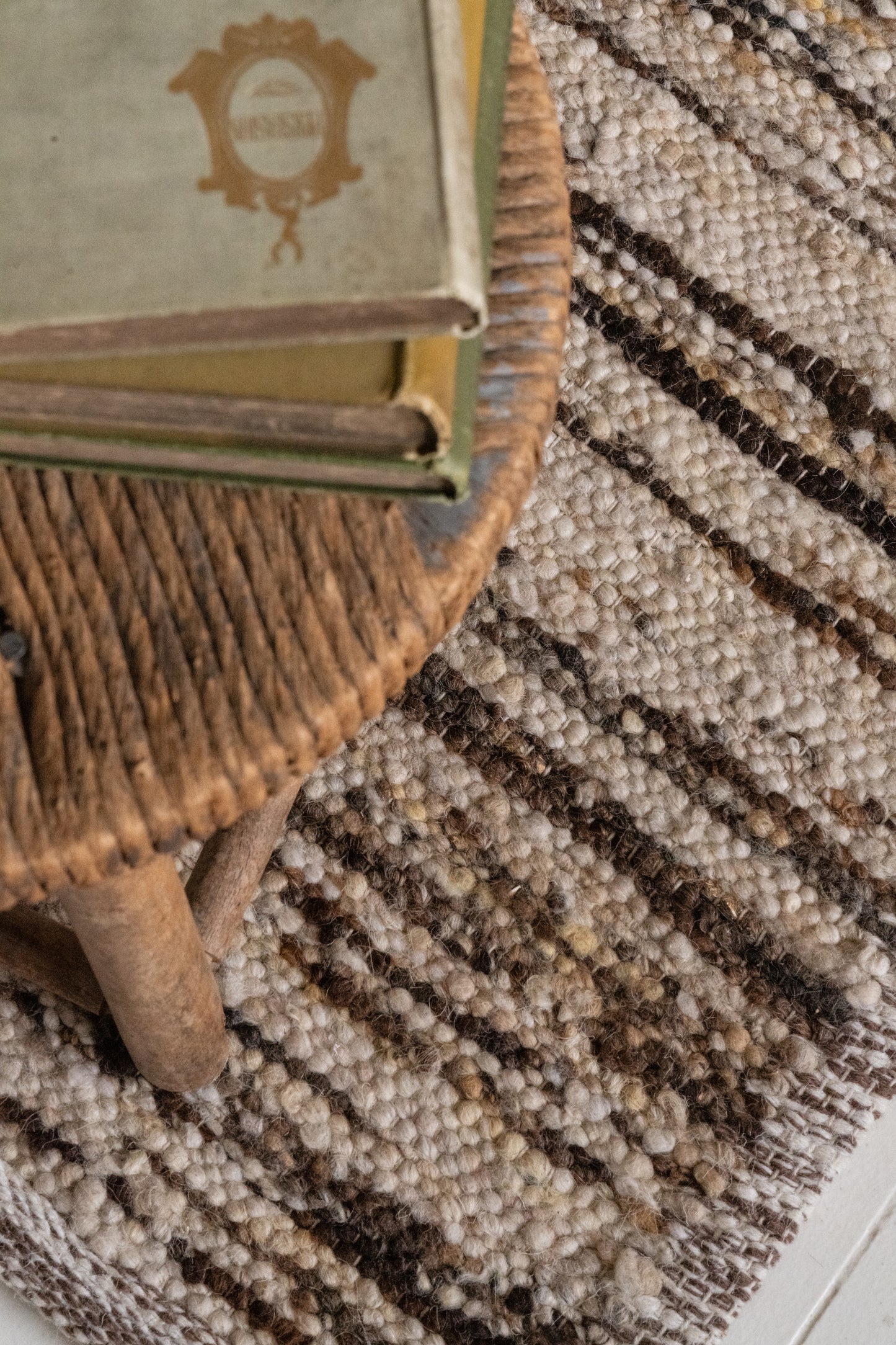 Linear-Rust :: District-Loom-Tundra-Collection-Bark-Styled