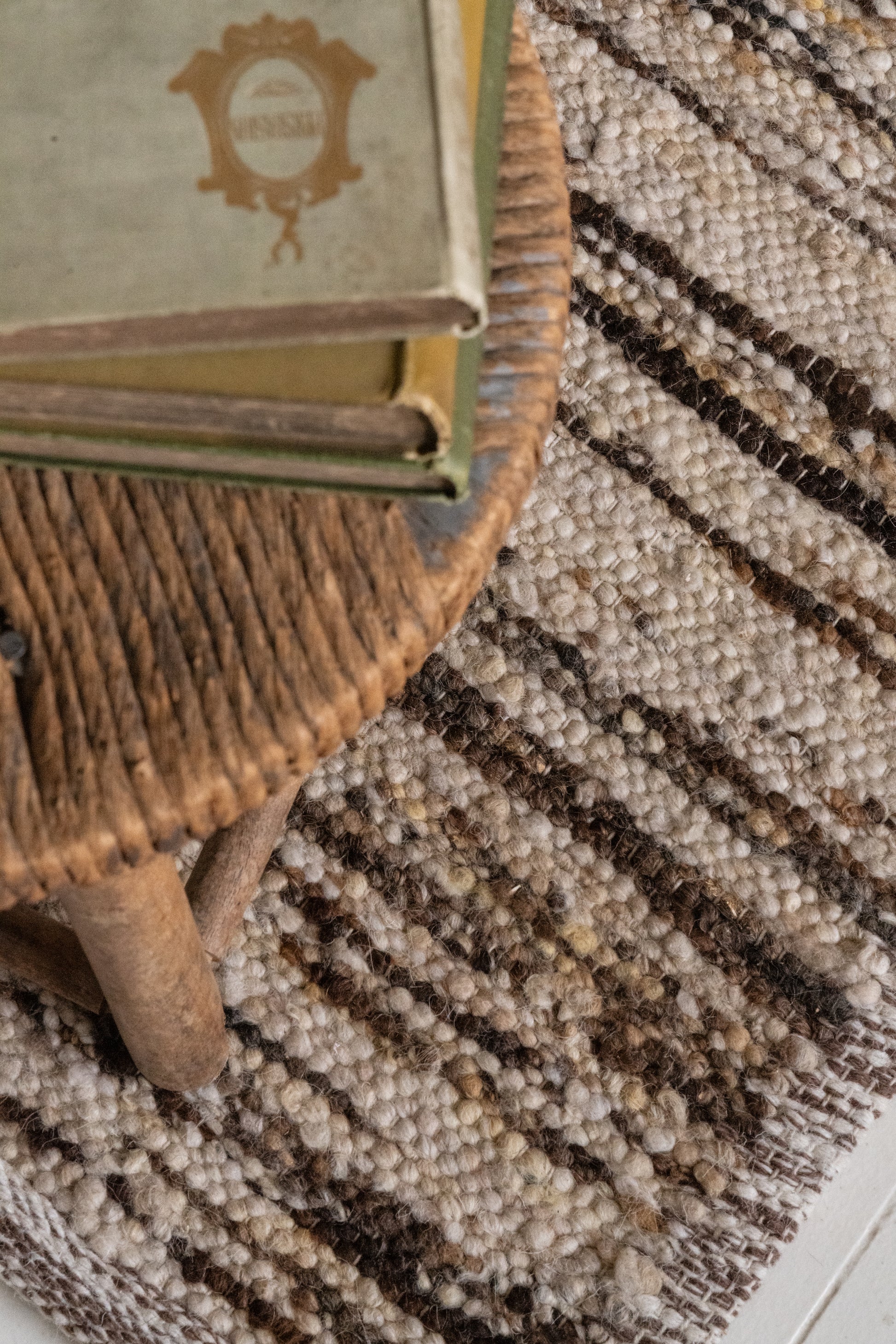 Linear-Rust :: District-Loom-Tundra-Collection-Bark-Styled