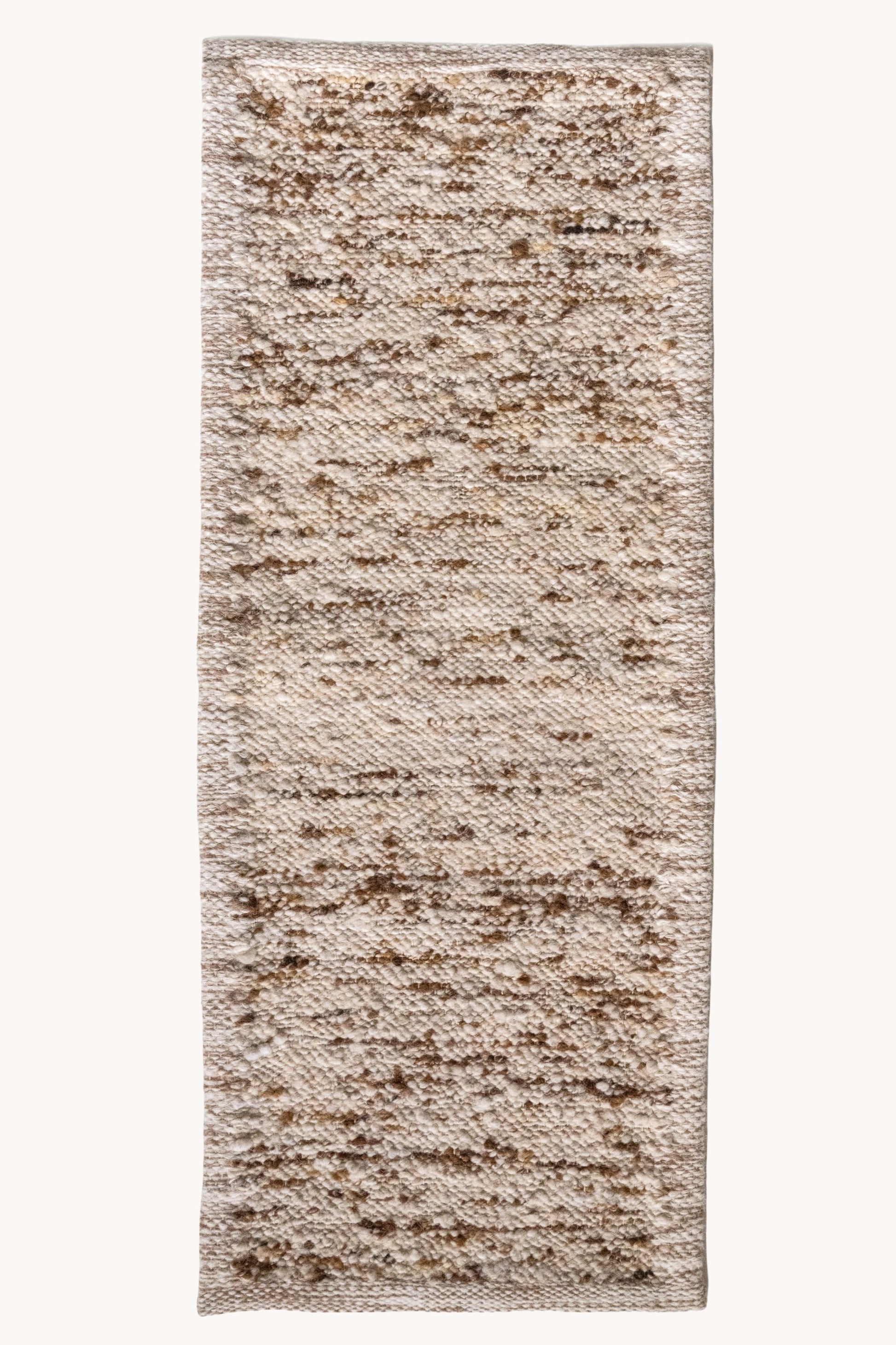 Linear-Rust :: District-Loom-Tundra-Collection-Custom-Rug-Ivory-Aerial-Image