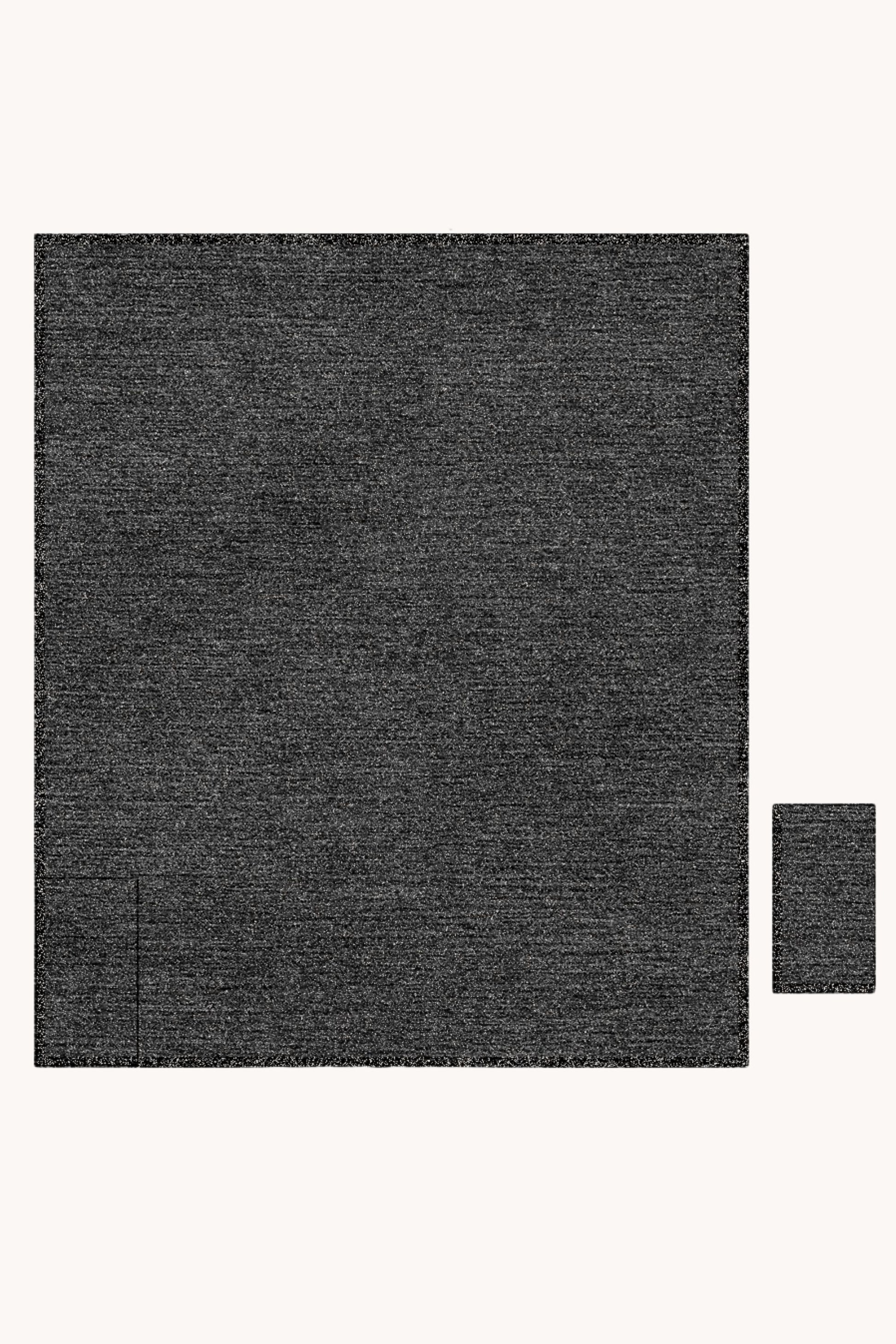 Linear-Rust :: District-Loom-Tundra-Collection-Custom-Rug-Sample-Ebony-CAD