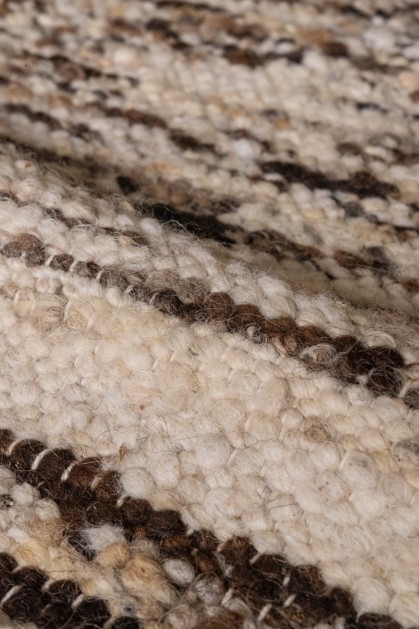 Linear-Rust :: District-Loom-Tundra-Collection-Ivory-Bark-Detail