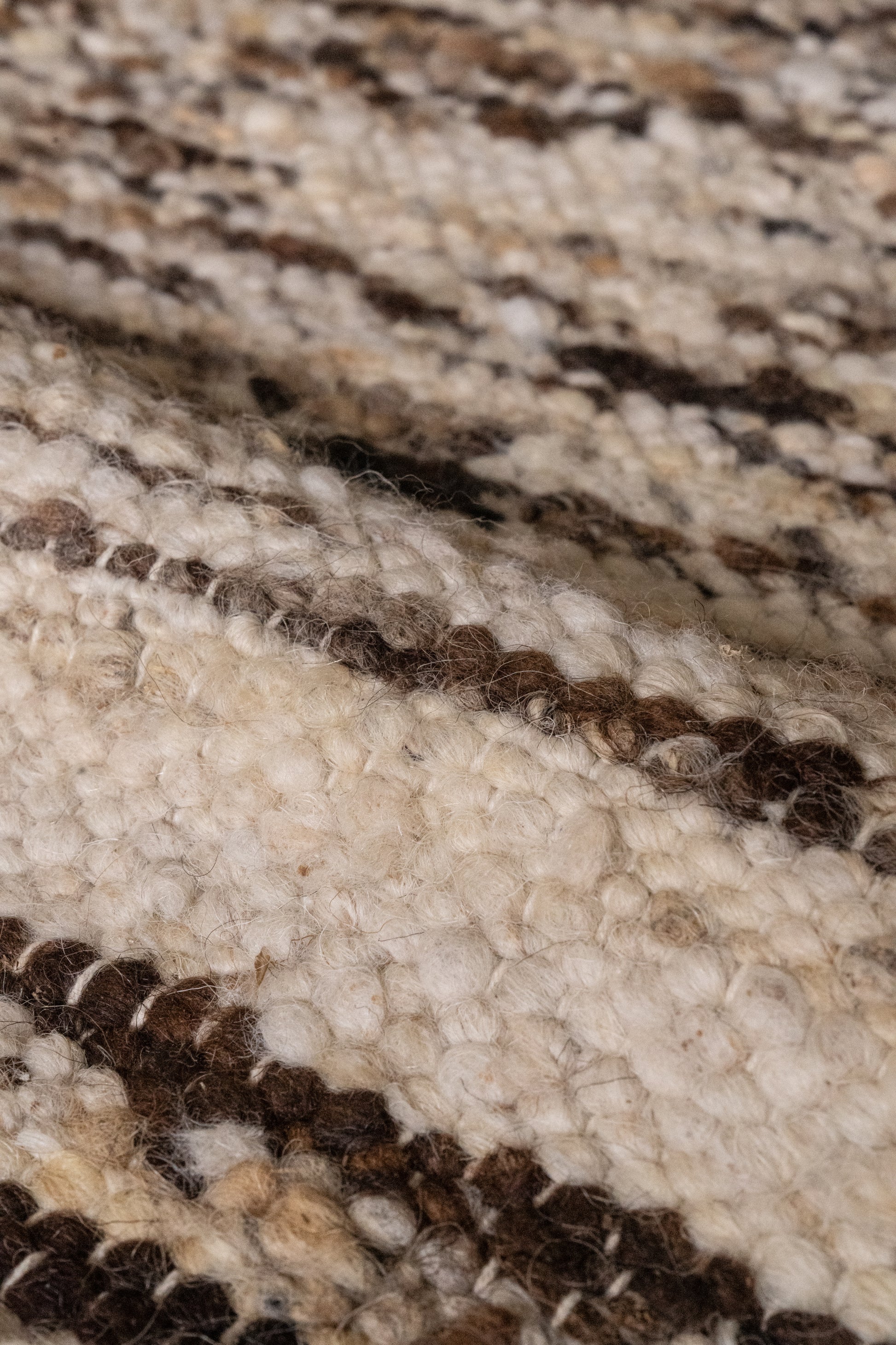 Linear-Rust :: District-Loom-Tundra-Collection-Ivory-Bark-Detail