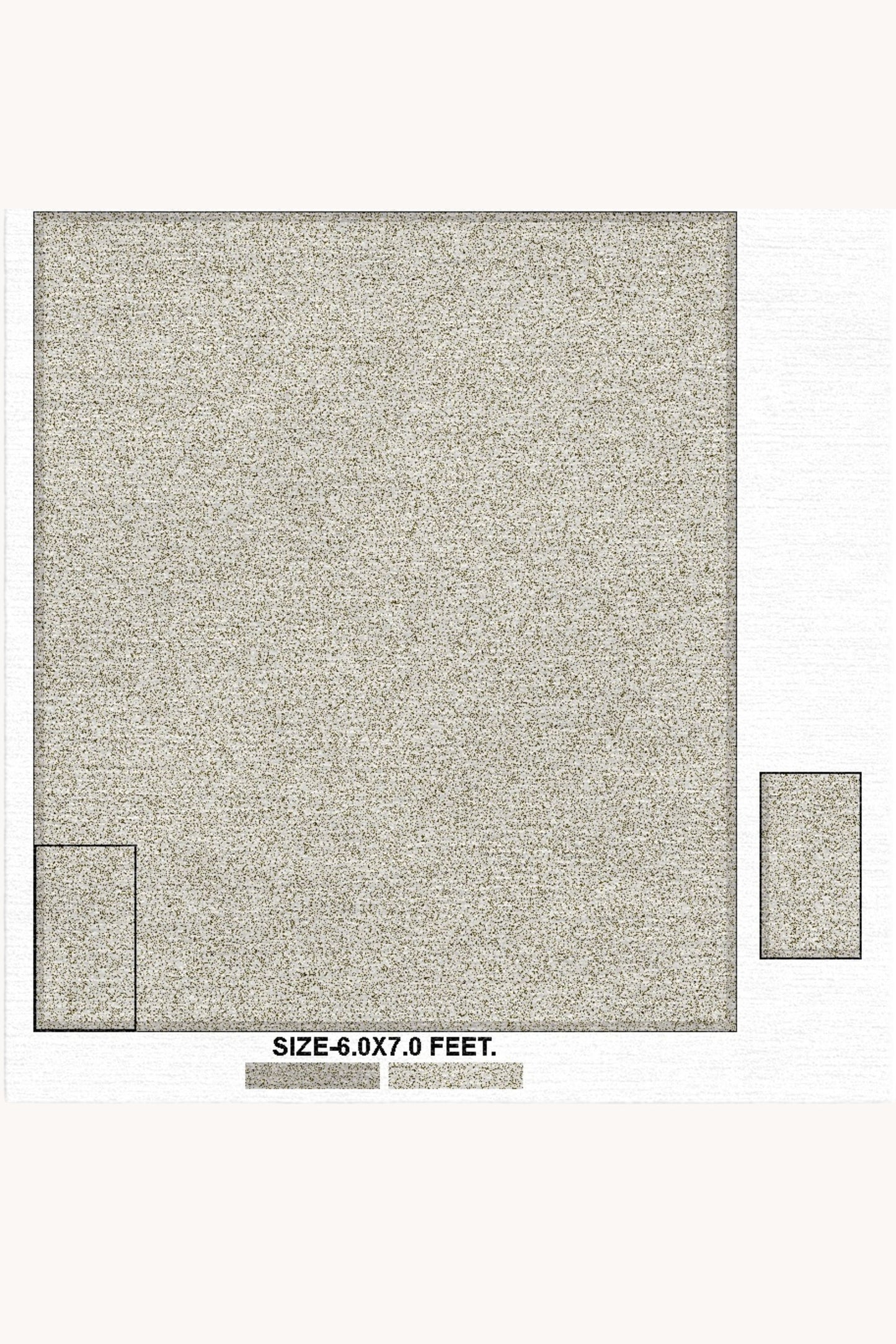 Linear-Rust :: District-Loom-Tundra-Collection-Ivory-CAD