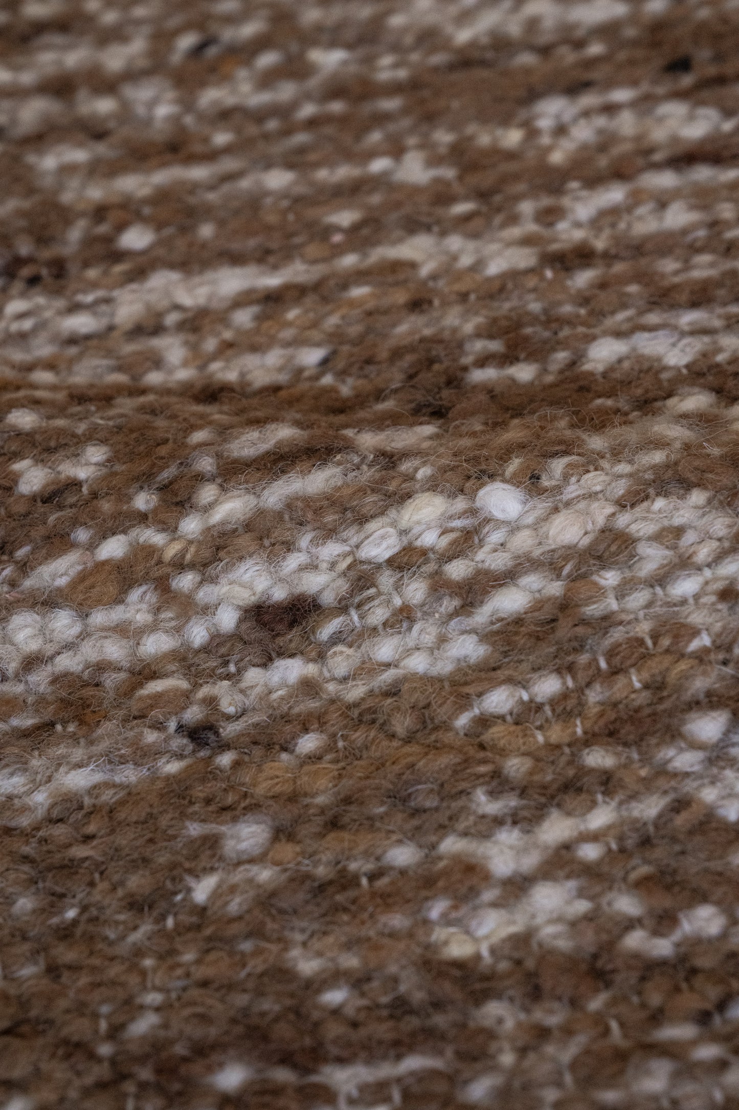 Linear-Rust :: District-Loom-Tundra-Collection-cappuccino-Detail-Texture-Angle
