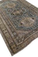 District-Loom-Vintage-Area-Rug-Miles-Detailed-Corner-Overhead-View