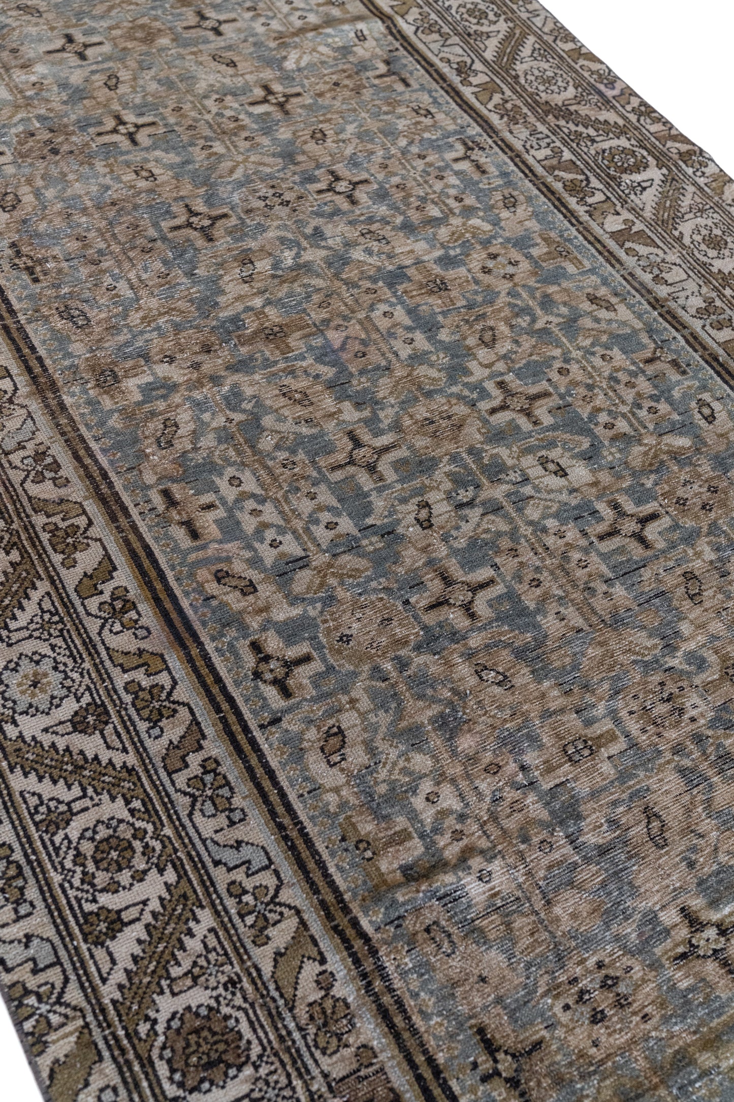 District-Loom-Vintage-Malayer-Runner-Rug-Culbertson-Detail-Angle