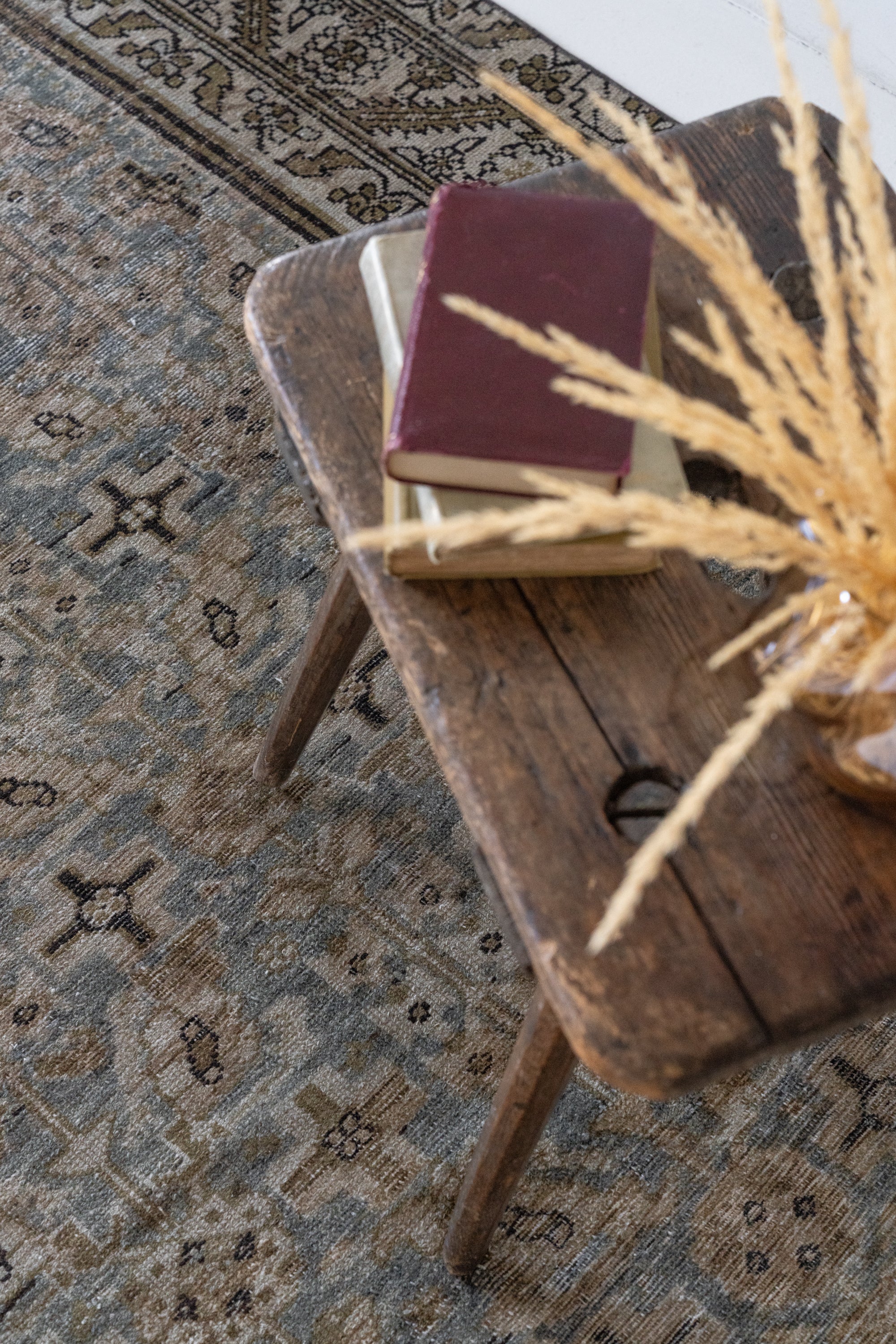 District-Loom-Vintage-Malayer-Runner-Rug-Culbertson-Styled-Table